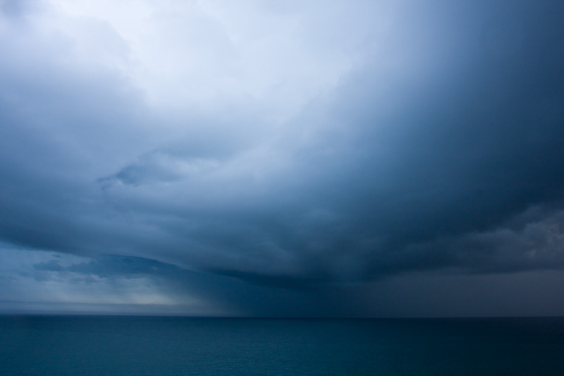 Storm Clouds Over Curio Bay